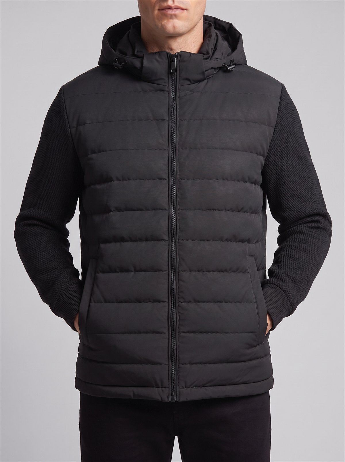 Bruno Winter Jacket - Black Position 2
